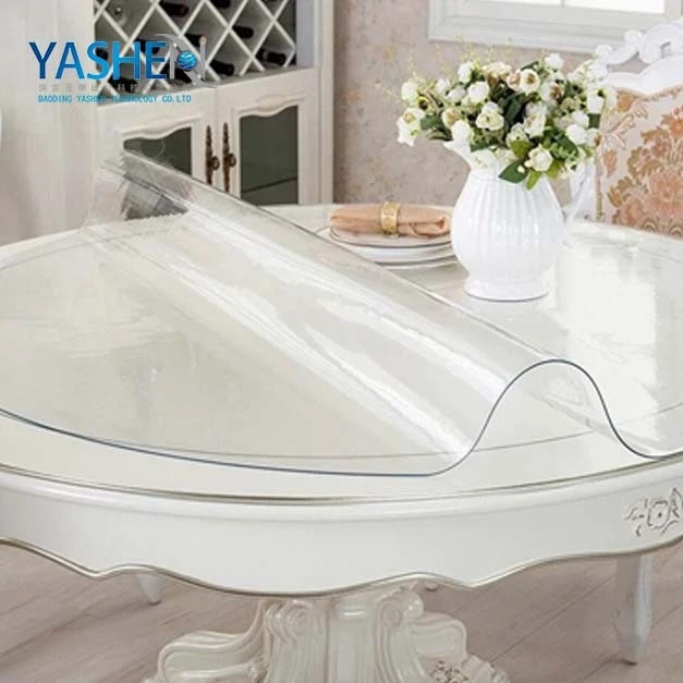 Crystal PVC Transparent Soft Tablecloth