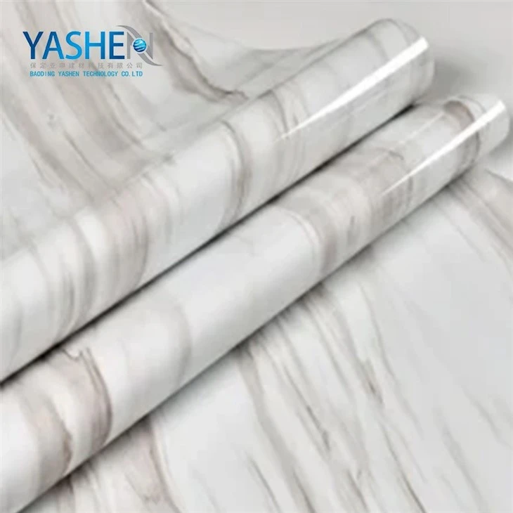 Modern Minimalist Simulation Marble Texture PVC Soft Sheet